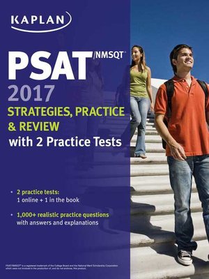 cover image of PSAT/NMSQT 2017 Strategies, Practice & Review with 2 Practice Tests